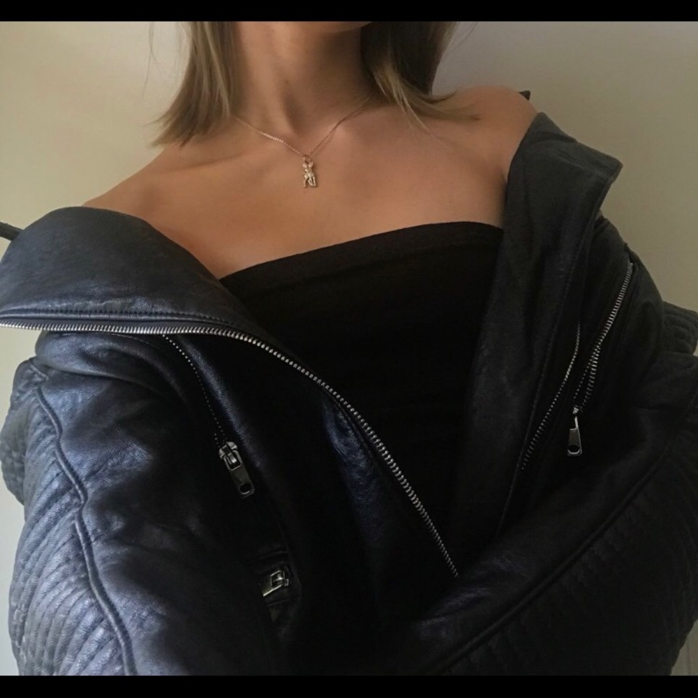 Zara Faux Leather Jacket
